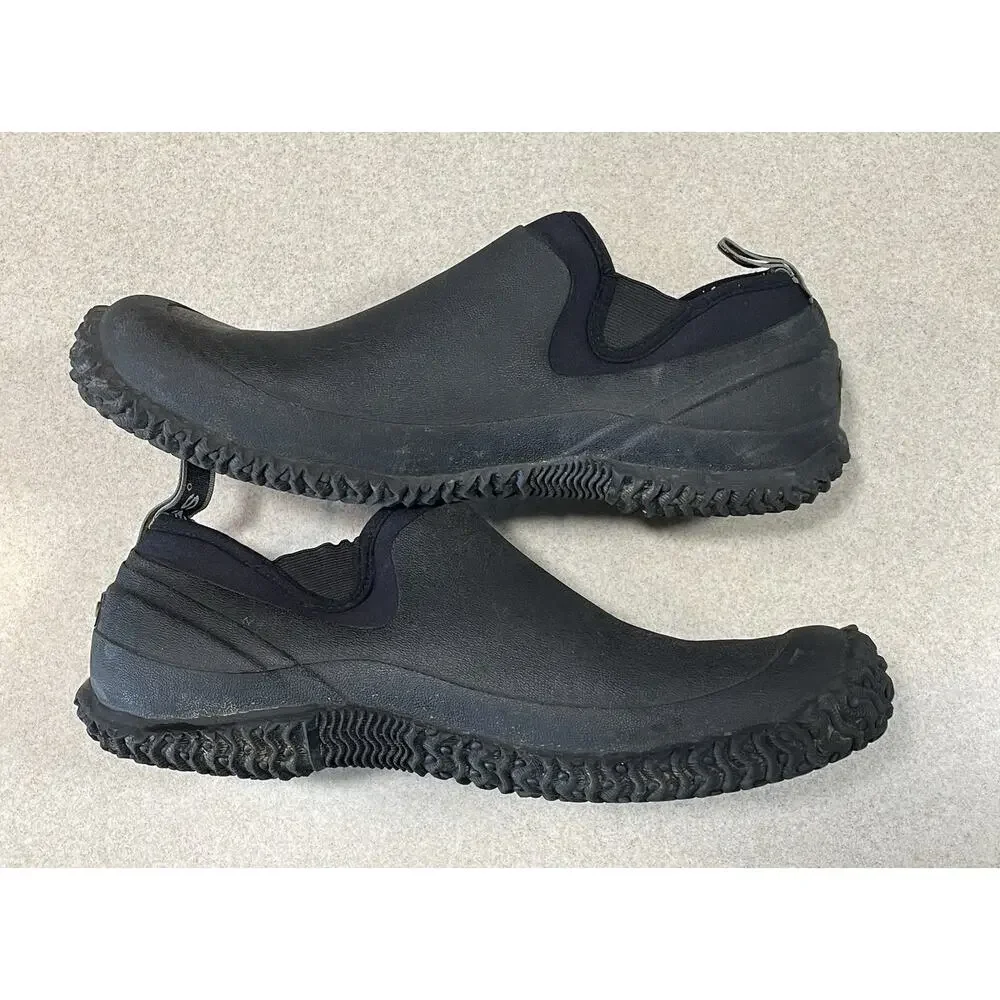Bogs Urban Walker Shoes Slip On Black Rubber Sole Men's Size 13 US Gorpcore